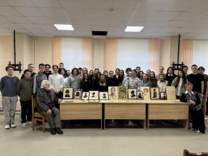Літаратурны клуб “Ветліца” праводзіць Лірычныя вечары ў Тэхналагічным “Радкі ад сэрца” (прысвячаецца 80-годдзю Перамогі)